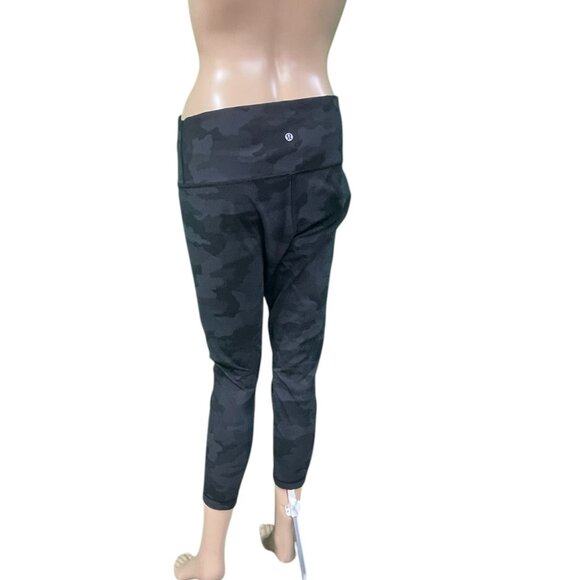 Lululemon Wunder Under High-Rise Tight 25 - Size 10 Deep Coal Camo - Picture 5 of 8